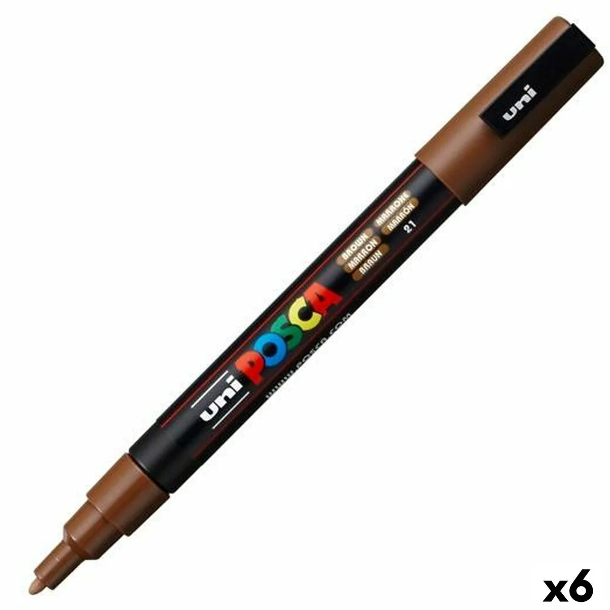 Marqueur posca pc 3m marron 6 unites s842259063. Diaytar : là où le shopping devient une forme d'art. Curateur d'un quotidien plus beau et plus fonctionnel.