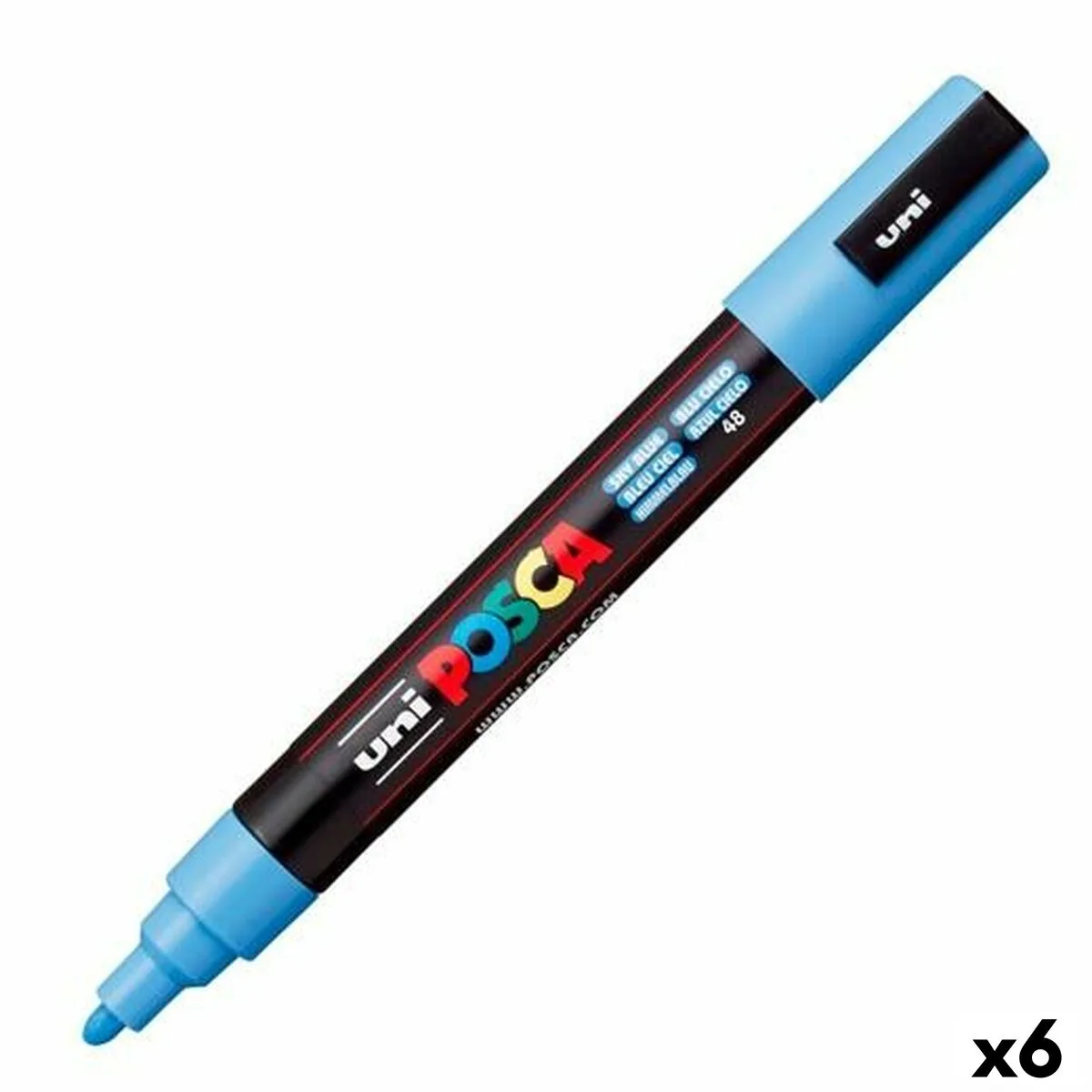 Marqueur posca pc 5m bleu ciel 6 unites s842262638. Diaytar, c'est le grand ménage de printemps dans vos habitudes shopping : on garde l'essentiel, on jette le superflu.