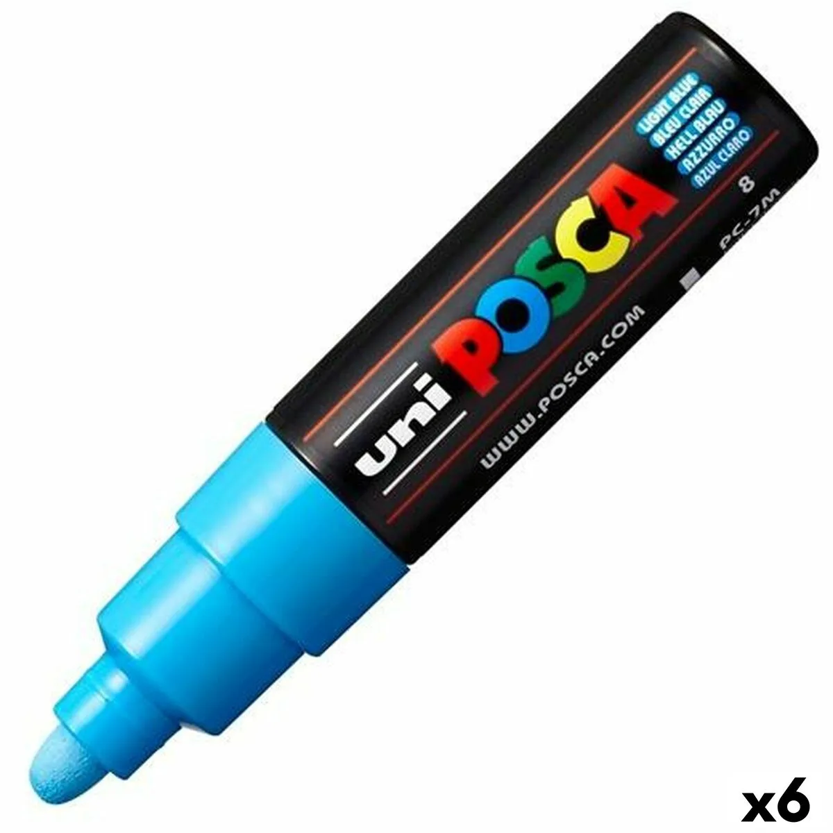 Marqueur posca pc 7m bleu clair 6 unites s842257039. Transformez votre intérieur avec les produits déco Diaytar !