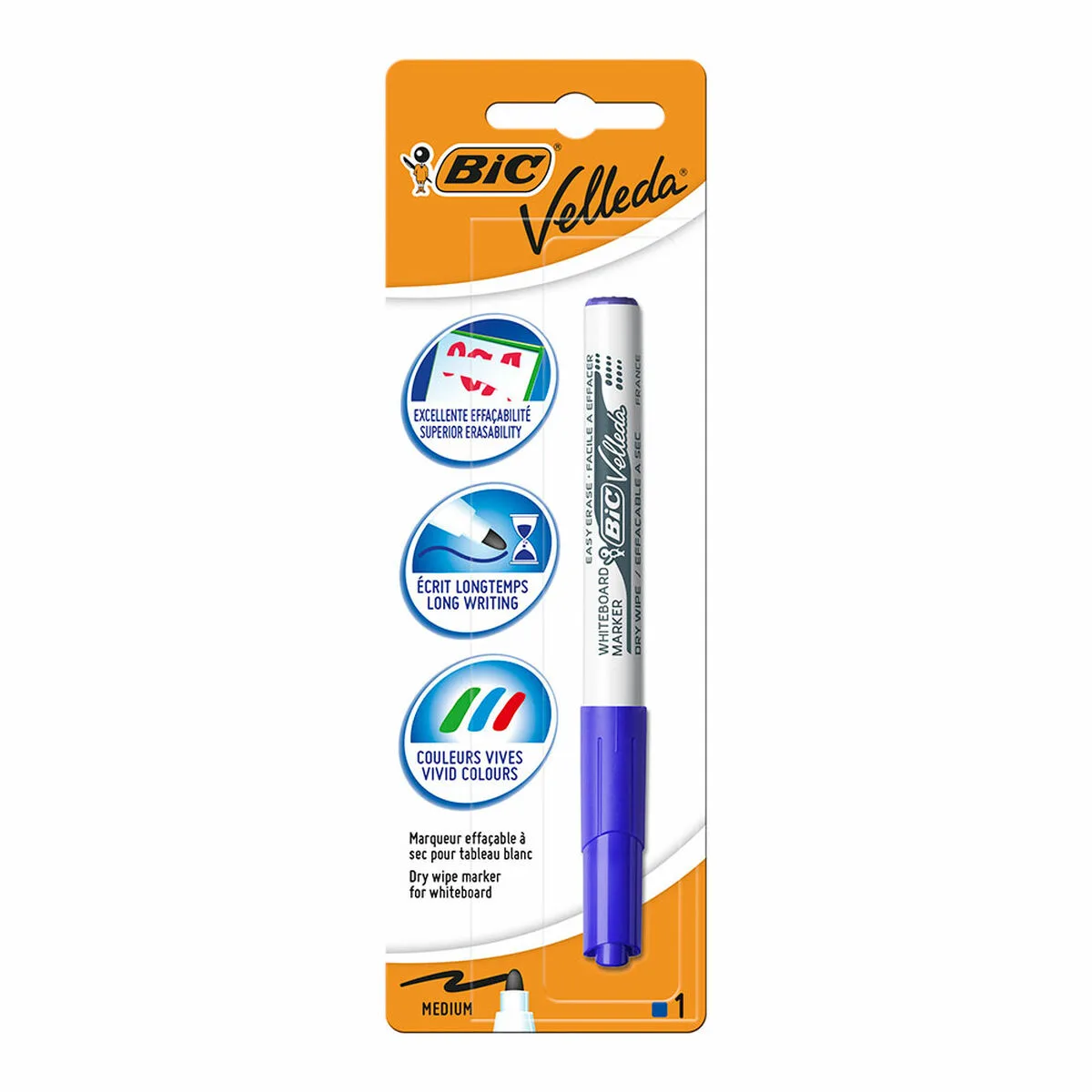 Marqueur pour tableau blanc bic 1741 s792884970. Nous sélectionnons pour Diaytar des produits qui ont une histoire, une âme, et qui sauront trouver une place dans la vôtre.