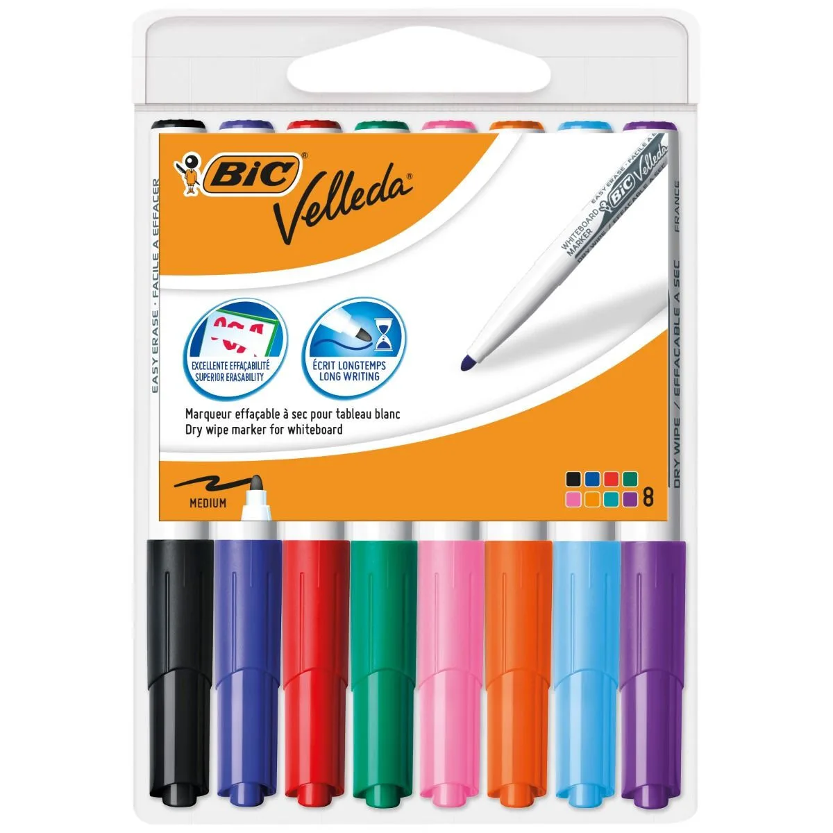 Marqueur pour tableau blanc bic 503844 multicouleur 8 pieces s7718072468. Du salon à la chambre, Diaytar habille votre intérieur avec élégance.