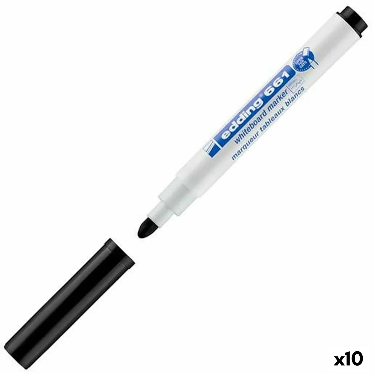 Marqueur pour tableau blanc edding 661 noir 10 unites s842132528. Diaytar, une boutique en ligne qui défie les catégories traditionnelles en mêlant produits high-tech, maison et lifestyle avec brio