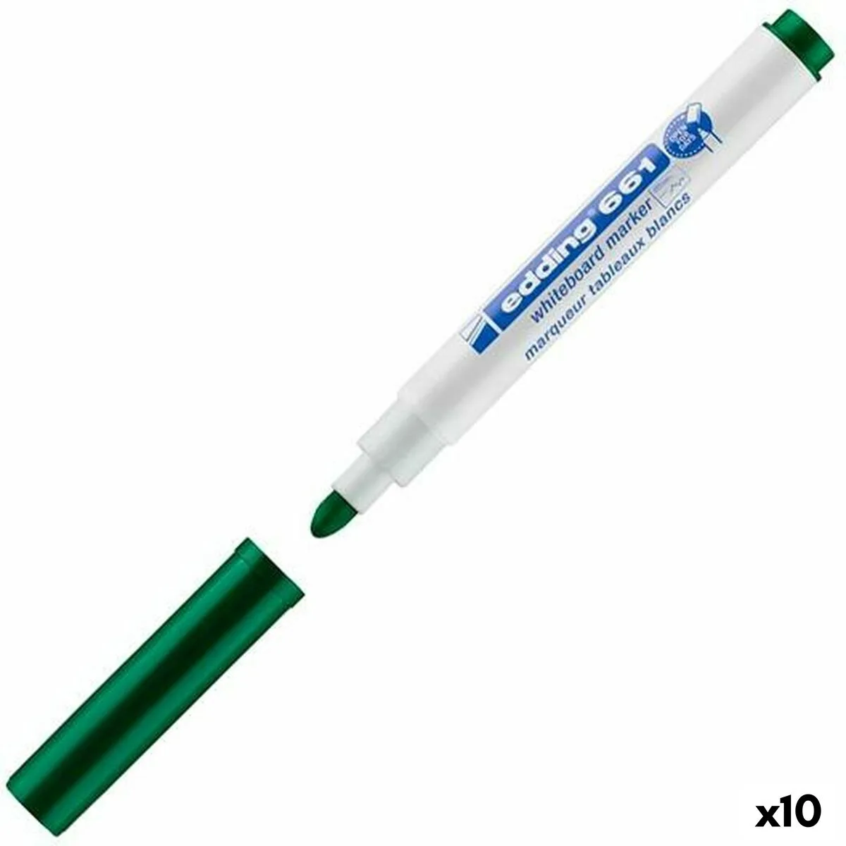 Marqueur pour tableau blanc edding 661 vert 10 unites s842132839. Nous avons infusé Diaytar avec une dose massive de passion pour le produit. Contagieux : vous allez l'attraper.