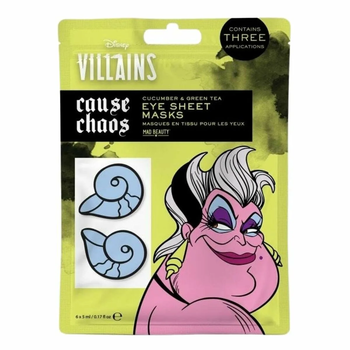 Masque contour des yeux mad beauty disney villains ursula 6 x 5 ml s451349255. Diaytar, c'est le carnet d'adresses secret des influenceurs lifestyle. Découvrez les produits qu'ils utilisent vraiment.