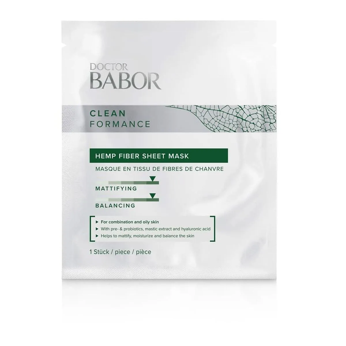 Masque facial babor doc clean hemp fiber 1 unite m012482335. Notre mantra chez Diaytar : un produit, un sourire. Nous mesurons notre succès à votre satisfaction instantanée.