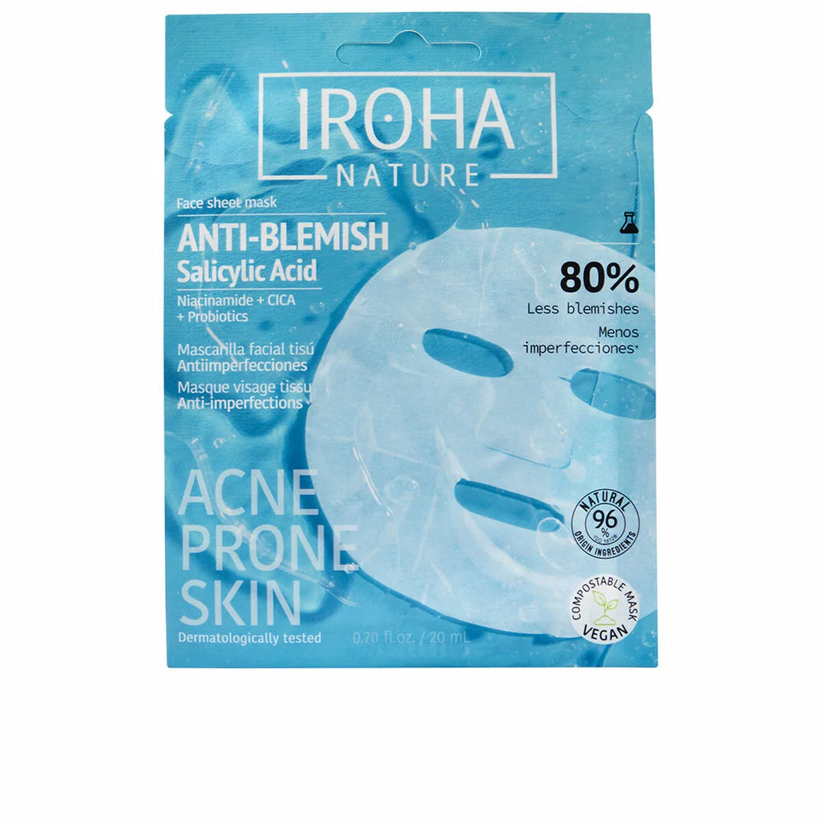 Masque facial iroha anti blemish 1 unite s0512423611. Diaytar, c'est votre garantie contre la déception. Des produits testés et approuvés, pour un shopping en toute sérénité.