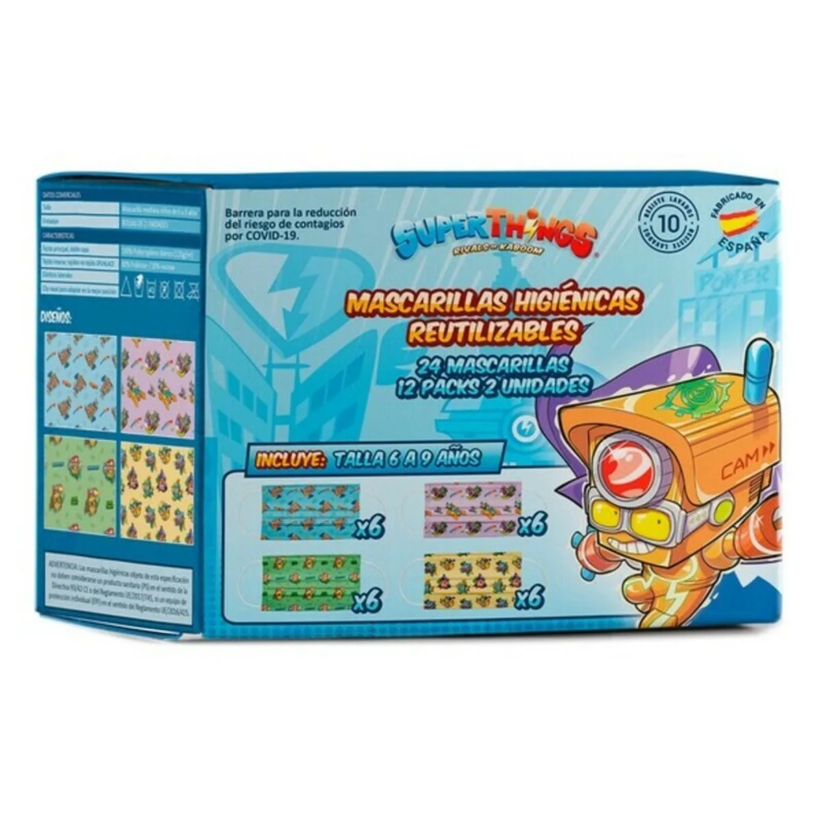 Masque hygienique safta 6 ans 24 uds s243885936. Diaytar a été pensé pour les multitâches, les exigeants, les pressés, les rêveurs... En somme, pour vous.