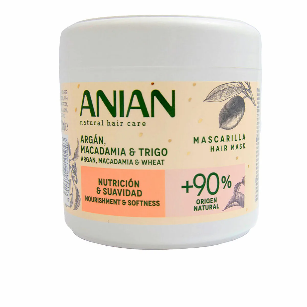 Masque pour cheveux anian nutritive 350 ml s0511315026. Diaytar a fait le pari de la transparence : nous vous disons tout sur l'origine et la conception de nos produits.