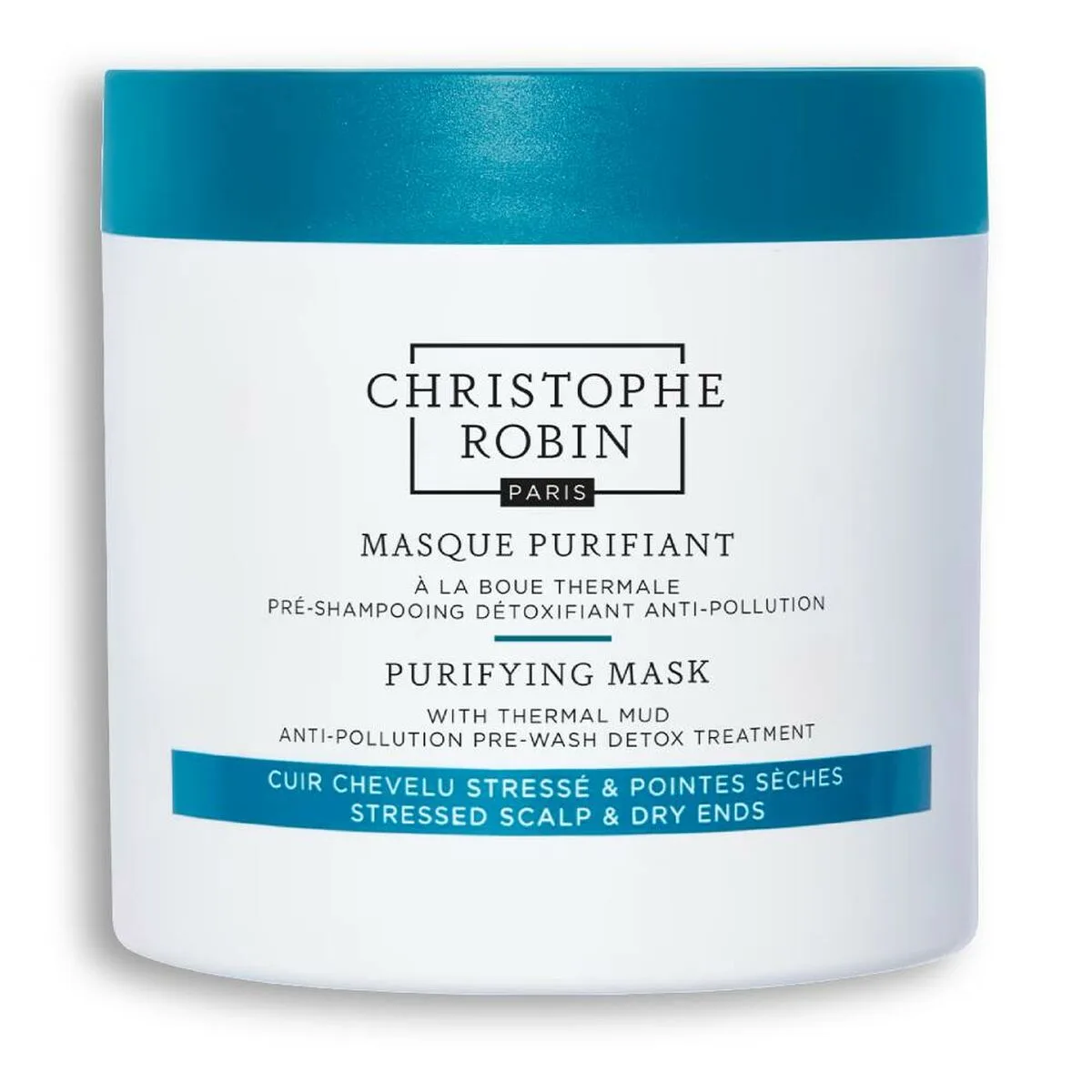 Masque pour cheveux christophe robin purifying mud 250 ml s451471677. Diaytar incarne le renouveau du commerce en ligne : authentique, engagé et résolument tourné vers l'avenir.