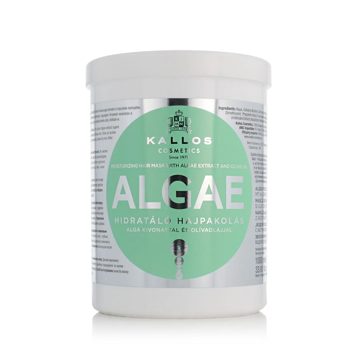 Masque pour cheveux kallos cosmetics algae hydratant 1 l s830330759. Diaytar, c'est l'alliance inattendue entre la rigueur suisse et la créativité italienne, appliquée au produit généraliste.
