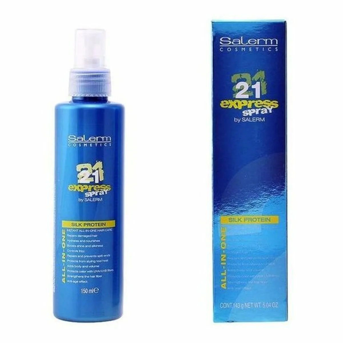Masque pour cheveux sans clarifiant 21 express silk protein spray salerm 973 34678 150 ml 150 ml s053285363. Chez Diaytar, nous fusionnons l'utile à l'agréable avec une gamme complète de produits soigneusement choisis pour leur design et leur fonctionnalité