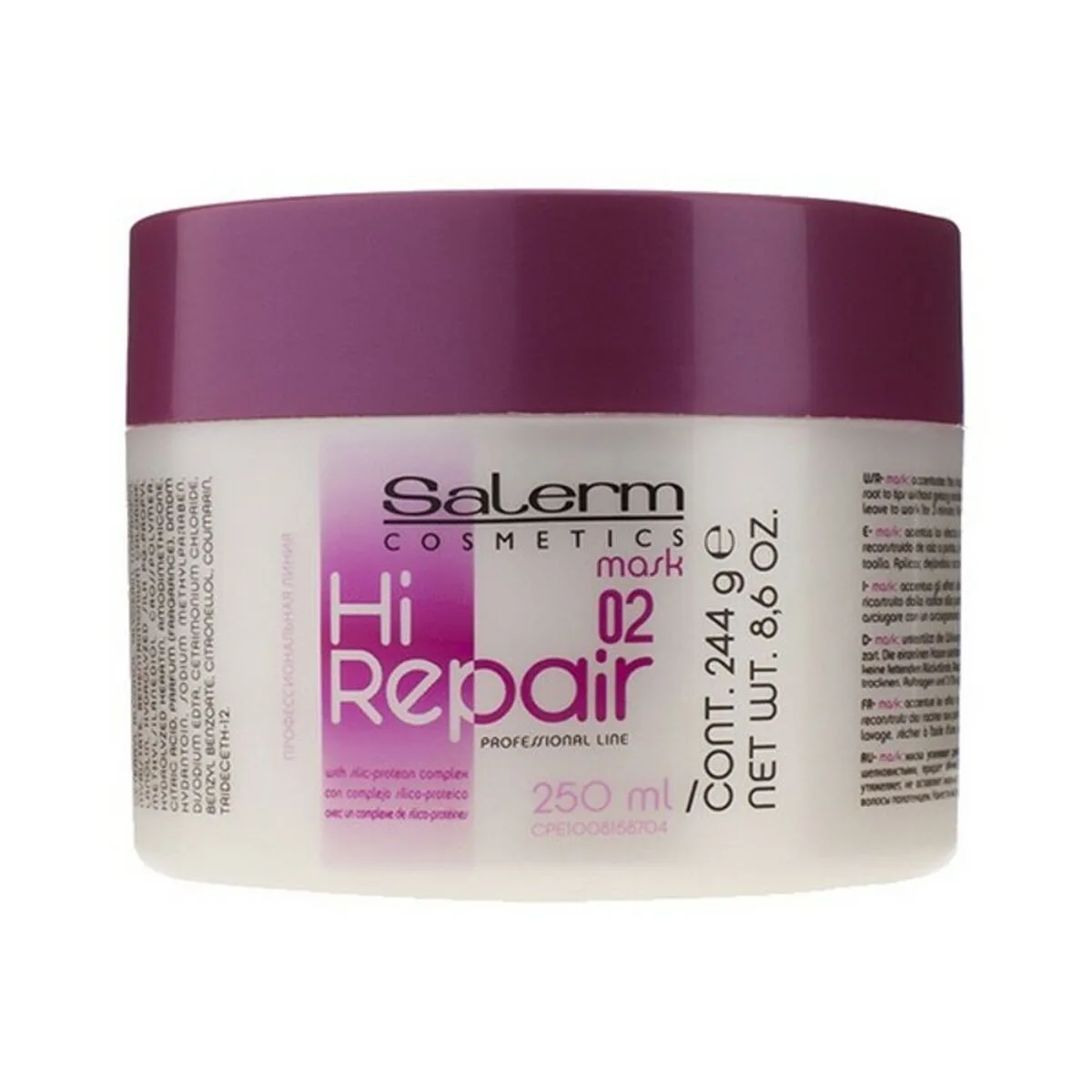 Masque reparateur pour cheveux hi repair 02 salerm hi repair 250 ml 250 ml s055415681. Diaytar est le résultat de milliers d'heures de recherche et développement pour vous offrir une offre généraliste d'exception.