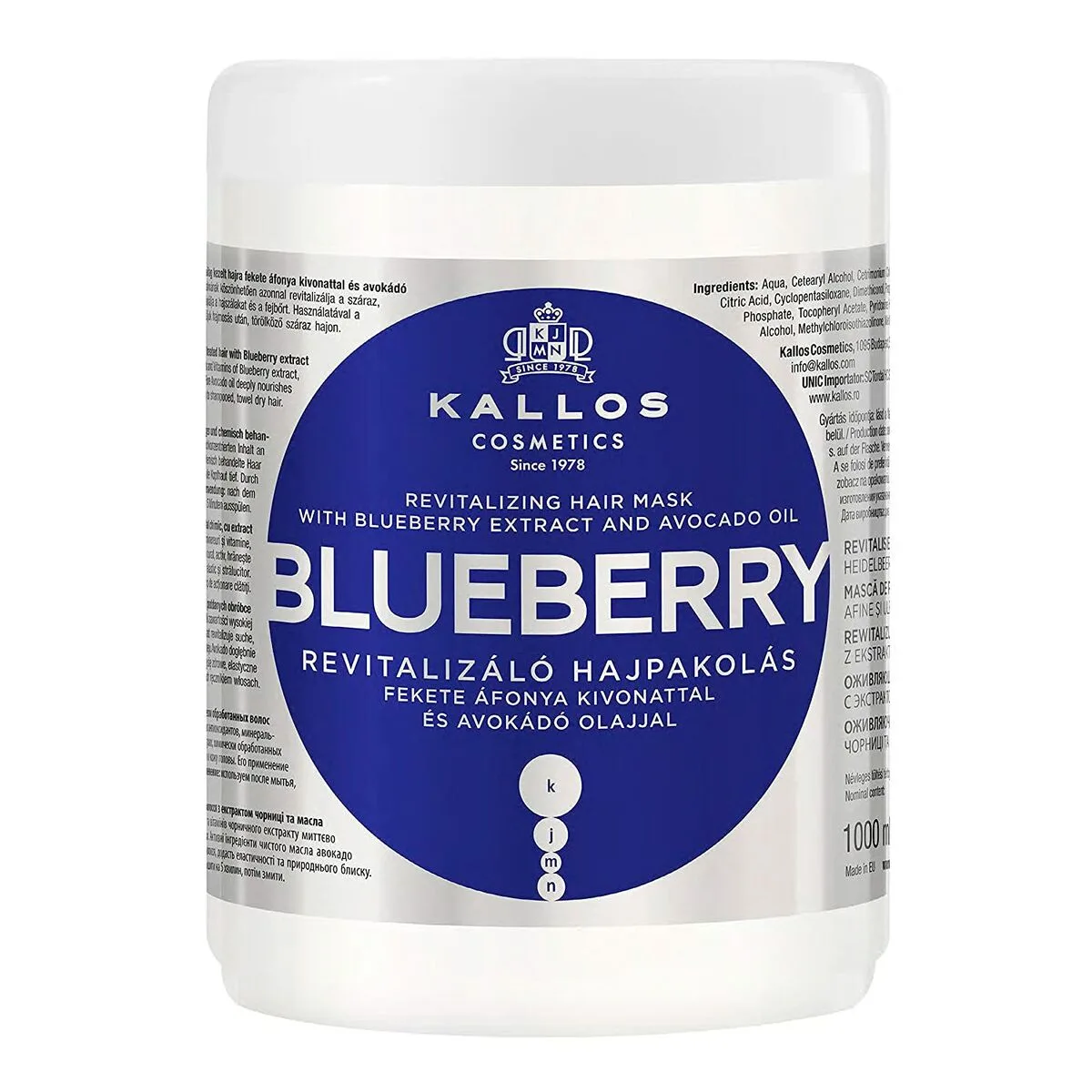 Masque revitalisant kallos cosmetics blueberry 1 l s830334433. L'aventure Diaytar commence ici : parcourez un catalogue généraliste unique où la surprise et la qualité sont au rendez-vous