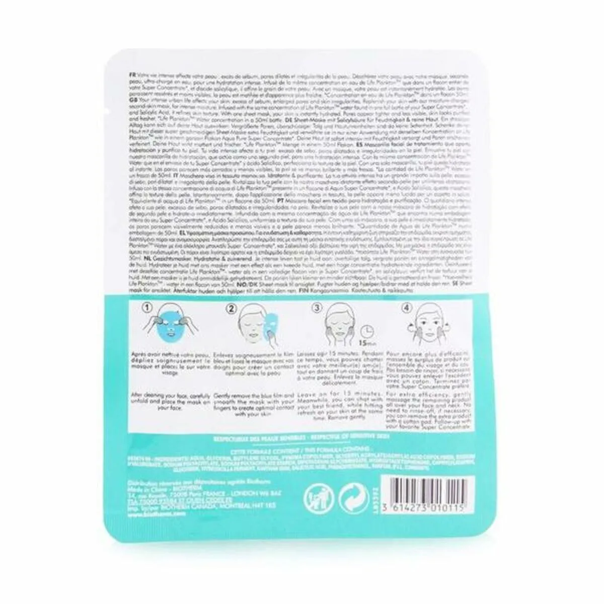 Masque tissu biotherm aqua pure 35 g s058024819. Nos stylistes Diaytar dénichent pour vous les pépites de la saison.