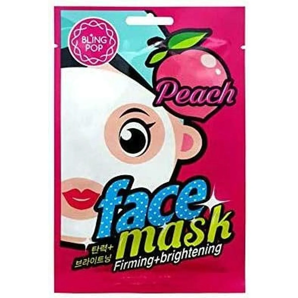 Masque tissu bling pop peach 20 ml s830082940. Bienvenue chez Diaytar - Votre destination shopping pour tous vos besoins du quotidien !