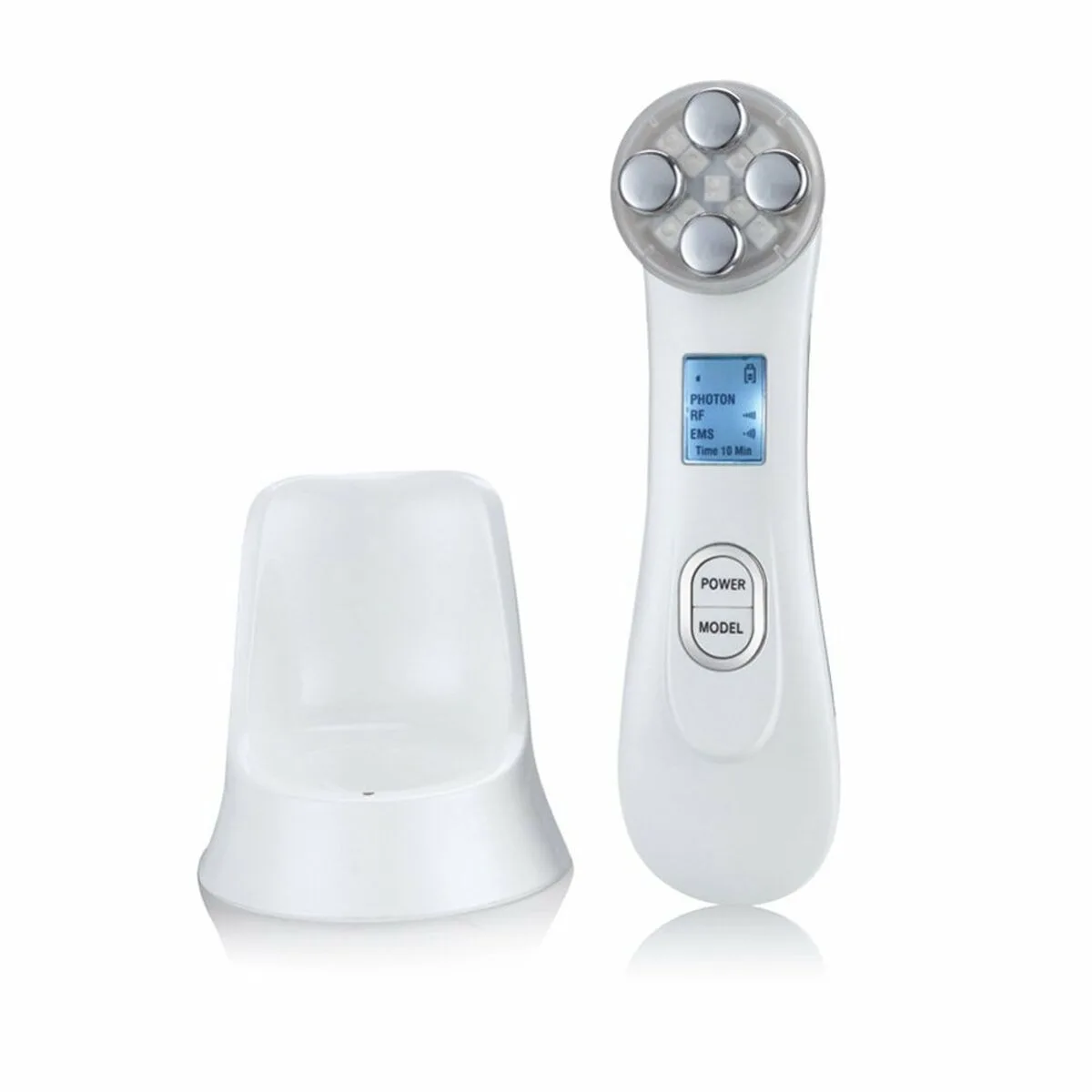 Masseur facial avec radiofrequence phototherapie et electrostimulation drakefor 9905 blanc 3 pieces d200002533. Diaytar, c'est le hub où se connectent les créateurs de produits géniaux et les clients qui les attendaient sans le savoir.