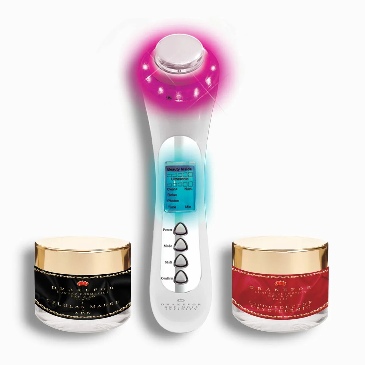 Masseur haute frequence pour le rajeunissement du visage drakefor m015 blanc 3 pieces d200001797. Bienvenue dans le futur du shopping. Diaytar utilise la data pour anticiper vos besoins, mais garde la magie de la surprise.