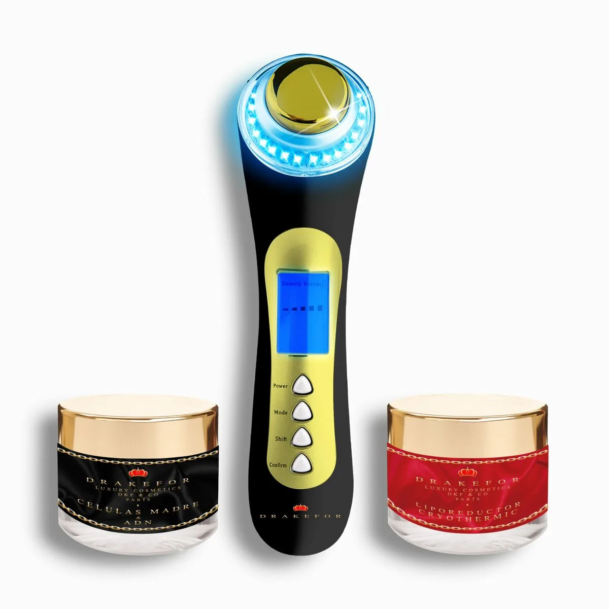 Masseur haute frequence pour le rajeunissement du visage drakefor m015 noir 3 pieces d200001913. Explorez sans limite l'offre Diaytar : des milliers de produits pour satisfaire votre soif de nouveauté et de qualité