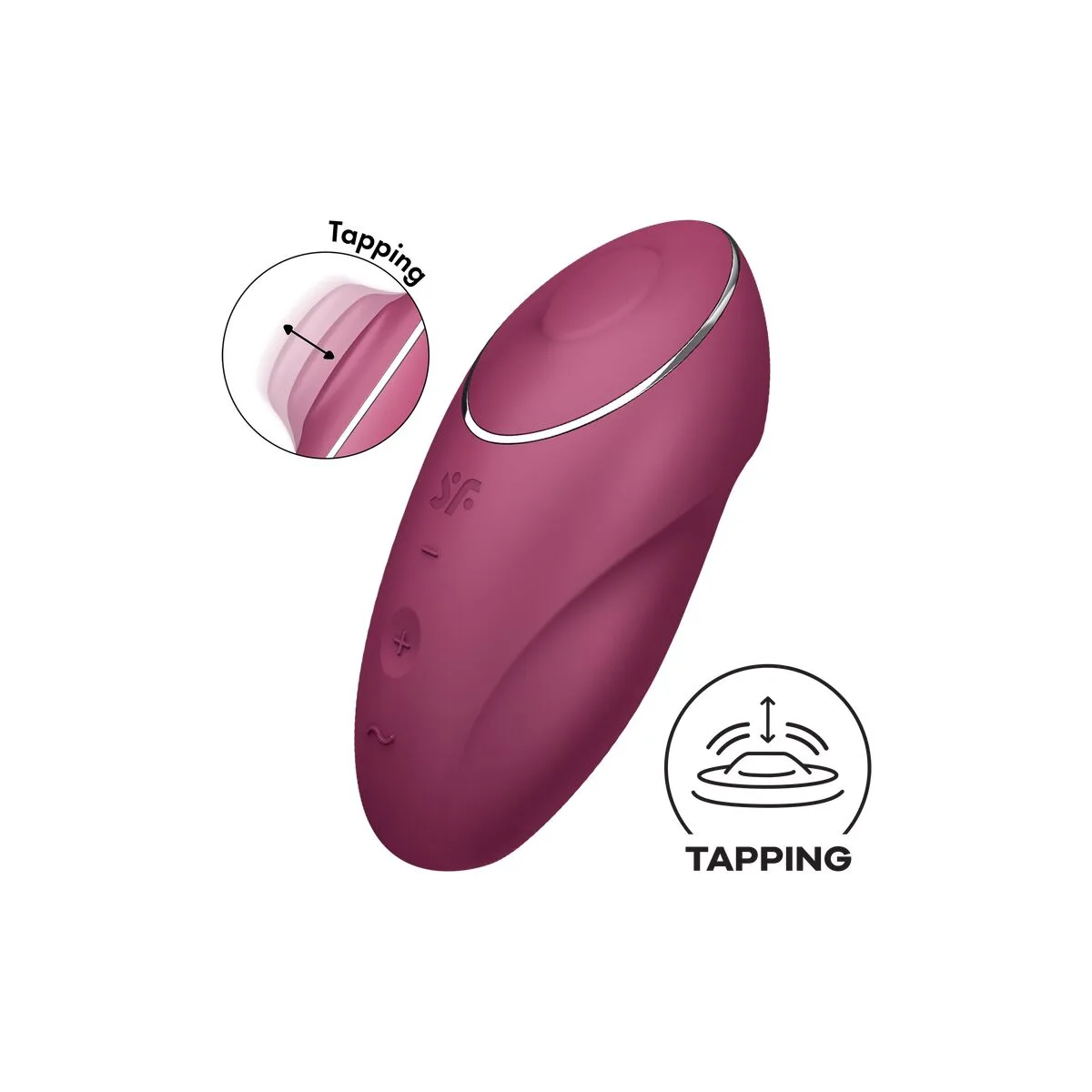 Masseur satisfyer tap climax rouge s940280013. Style et élégance se conjuguent parfaitement dans notre rayon mode Diaytar.
