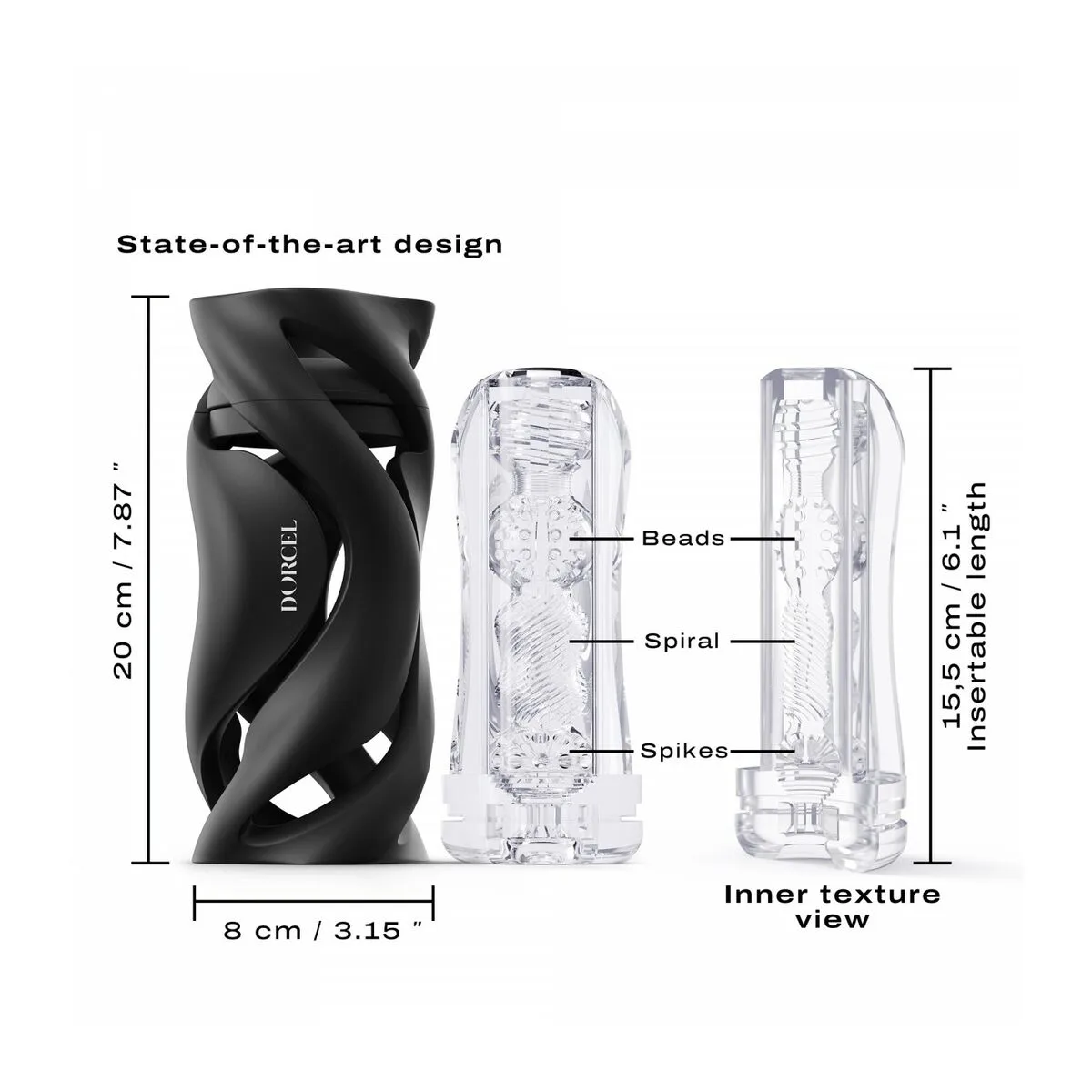 Masturbateur dorcel noir m040188226. Diaytar vous invite à un voyage shopping au cœur des produits qui définissent le mode de vie contemporain