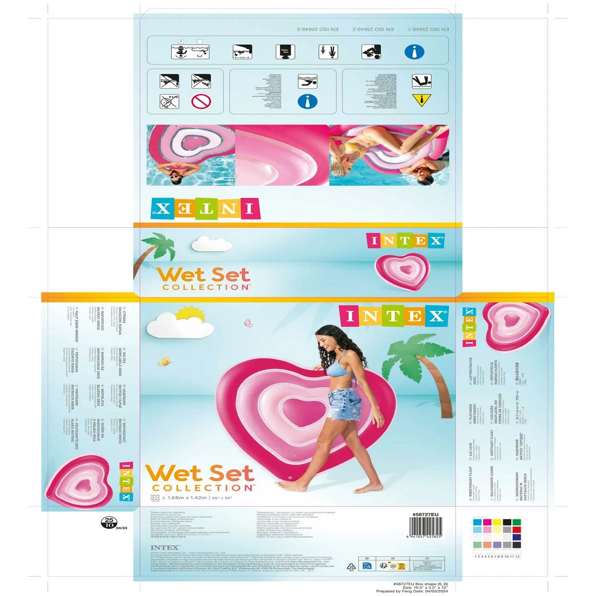 Matelas gonflable intex coeur 135 x 155 x 25 cm rose 6 unites s890544447. Bienvenue dans l'écosystème Diaytar, où chaque produit a été pensé pour s'intégrer parfaitement dans votre vie moderne