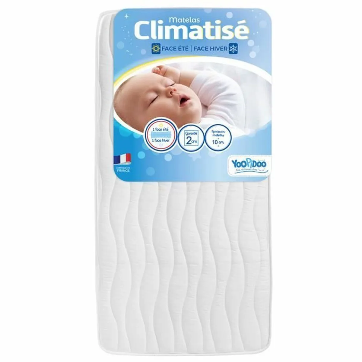 Matelas pour lit de bebe yoopidoo air conditioned 60 x 120 cm s7100290399. Diaytar, le nom qui garantit que chaque produit, du plus technologique au plus basique, a été choisi avec goût et exigence