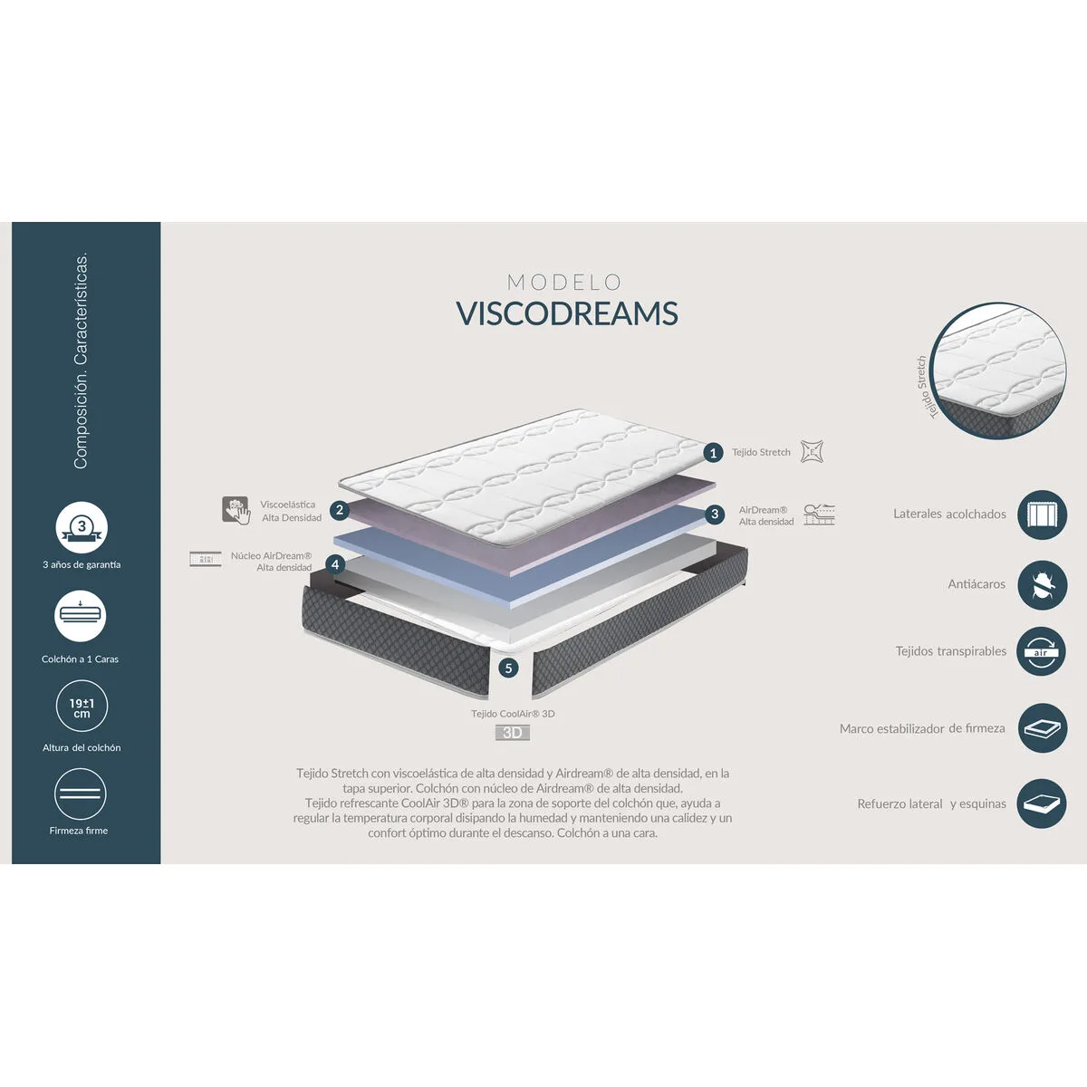 Matelas viscoelastique skydreams viscodreams s850036978. Diaytar puise sa force dans sa capacité à sans cesse renouveler son offre avec des produits généraux frais et inattendus