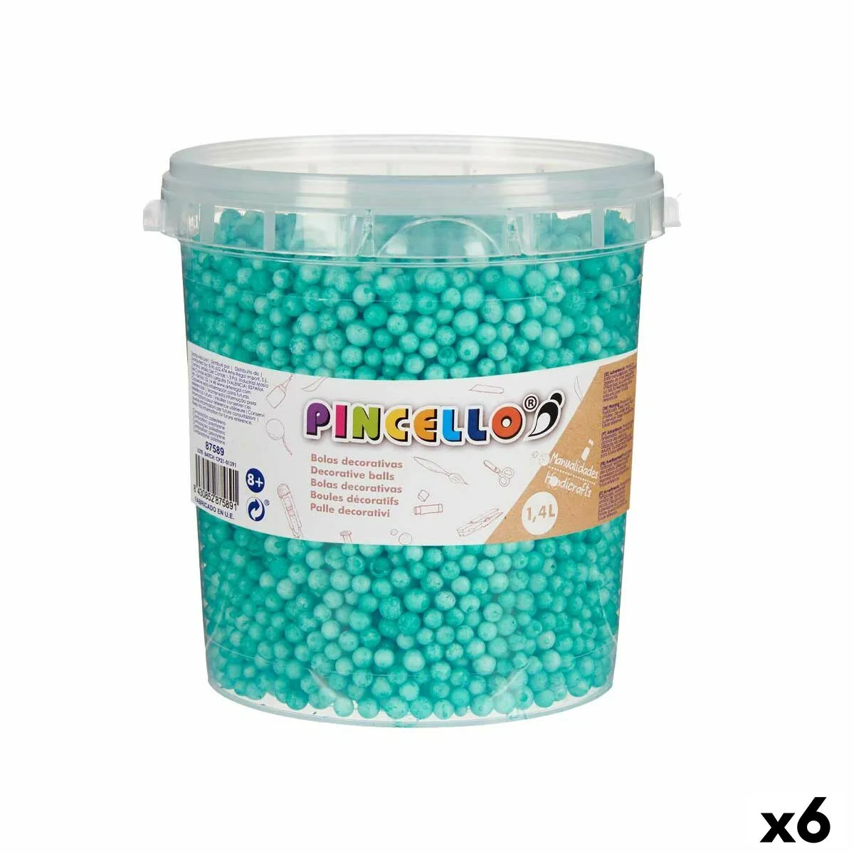 Materiaux pour travaux manuels pincello poliespan tur 13 5 x 14 x 14 5 cm balles 6 unites s362639476. Bienvenue chez Diaytar - Votre destination shopping pour tous vos besoins du quotidien !