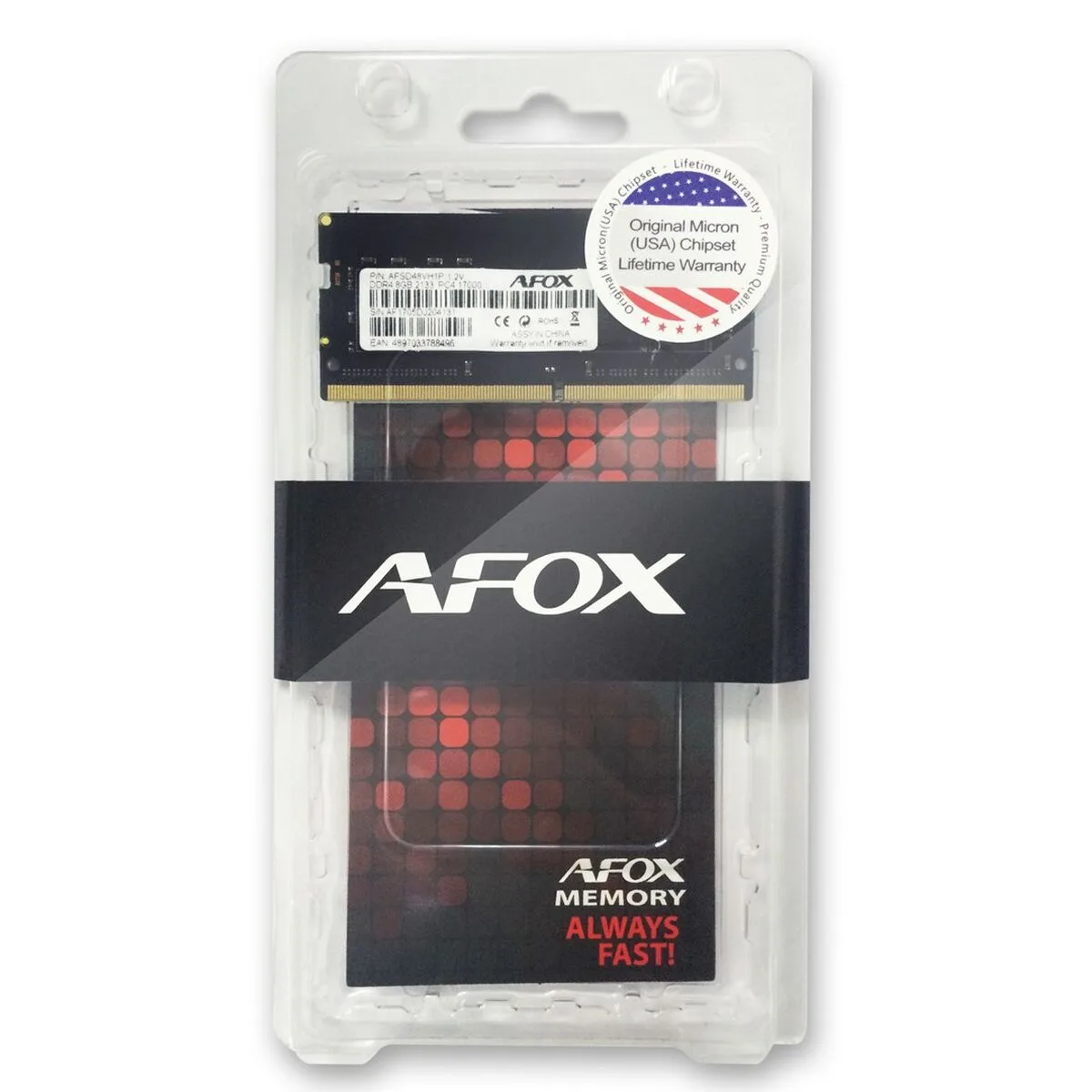 Memoire ram afox afsd48ph1p ddr4 8 gb s914605540. Pour un shopping sans contrainte et plein de bonnes surprises, Diaytar est la destination ultime des produits généralistes