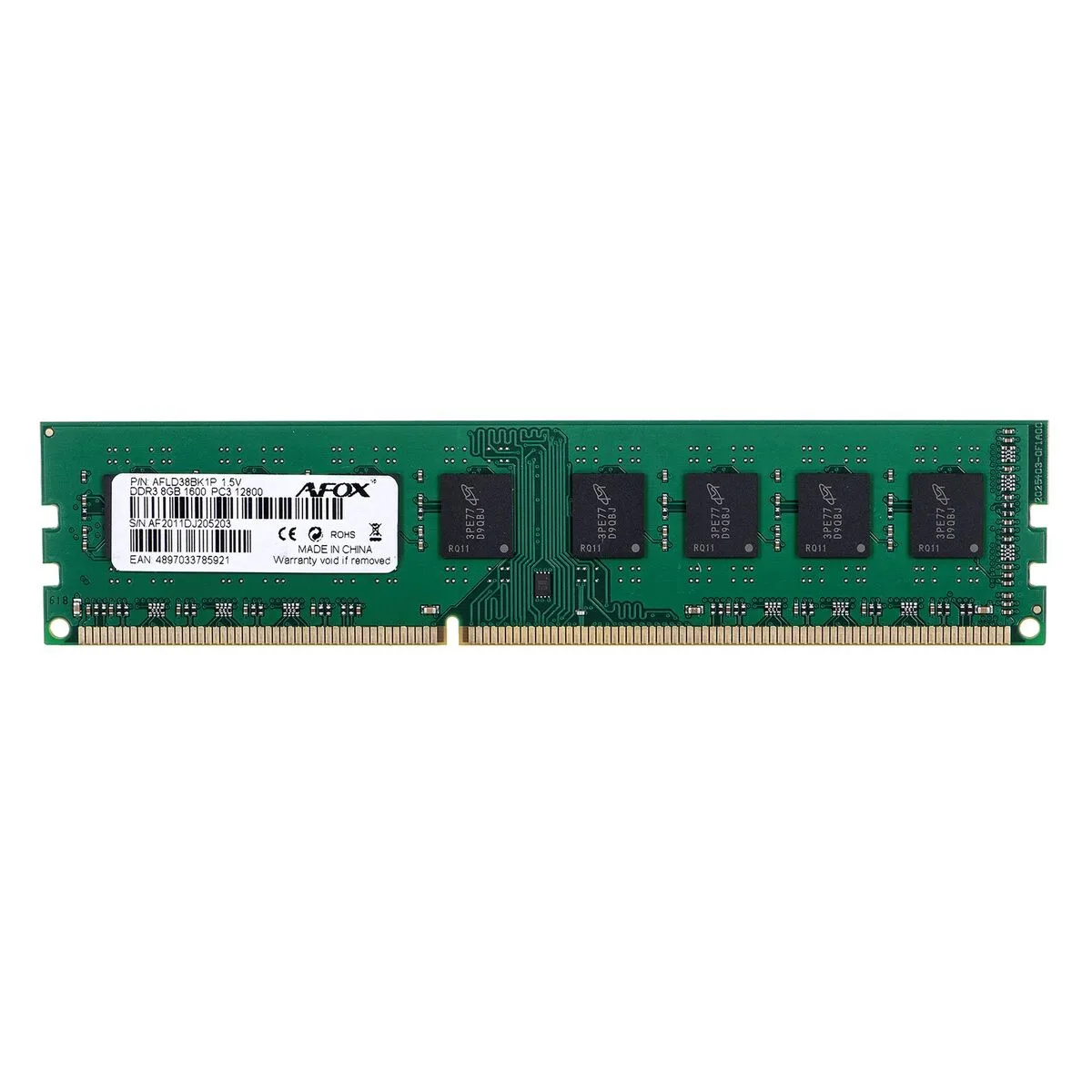 Memoire ram afox ddr3 1600 udimm cl11 8 gb s912194157. Exprimez votre personnalité avec les accessoires tendance de Diaytar.