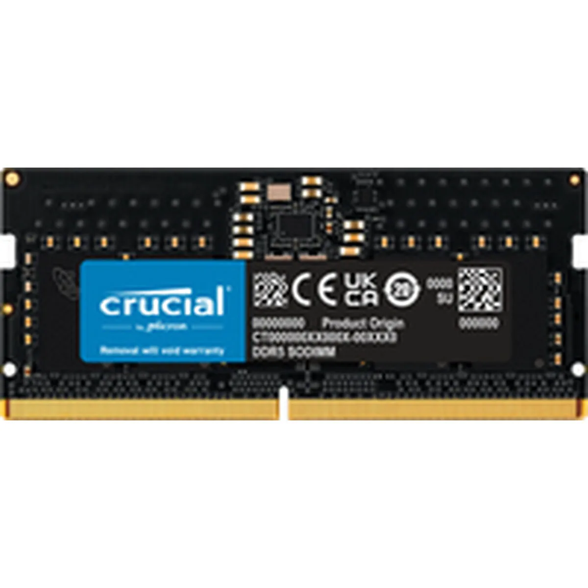Memoire ram crucial ct8g56c46s5 8 gb ddr5 sdram ddr5 5600 mhz s563277634. Les dernières tendances mode vous attendent chez Diaytar !