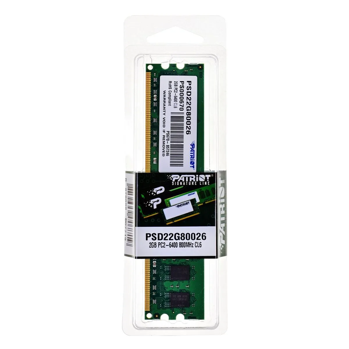 Memoire ram patriot memory pc2 6400 cl6 s912253110. Oubliez tout ce que vous savez sur le e-commerce. Diaytar réécrit les règles avec une offre audacieuse et éclectique.
