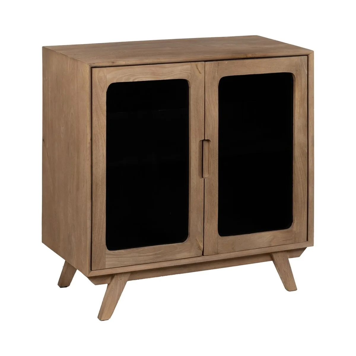 Meuble d appoint burnie noir naturel verre bois de manguier 81 x 41 x 83 cm s880855450. L'excellence à portée de clic avec la boutique en ligne Diaytar.