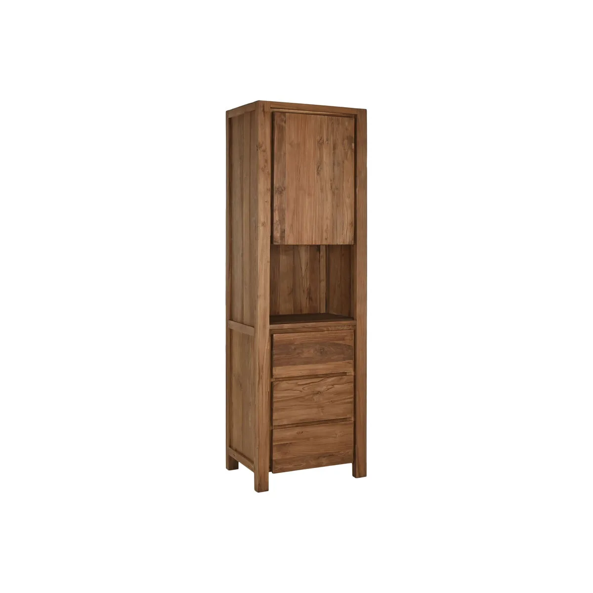 Meuble d appoint home esprit naturel bois de teck 60 x 40 x 190 cm s305947956. Chez Diaytar, chaque détail compte pour votre satisfaction totale.