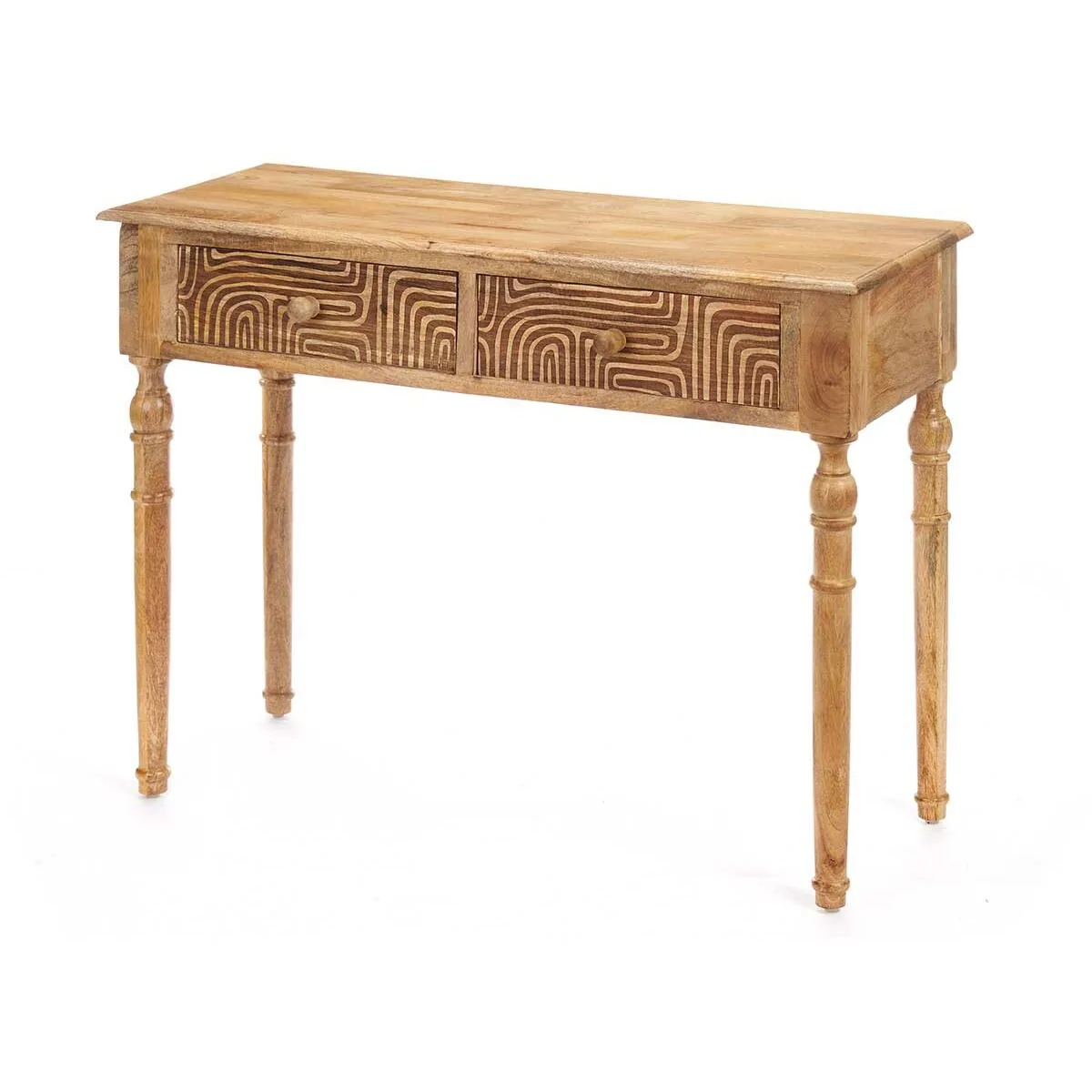 Meuble d entree avec 2 tiroirs gift decor 40 marron 98 x 77 x 42 cm courbe s363205168. Bienvenue sur Diaytar, où le shopping généraliste devient une chasse au trésor pour produits tendance et innovants