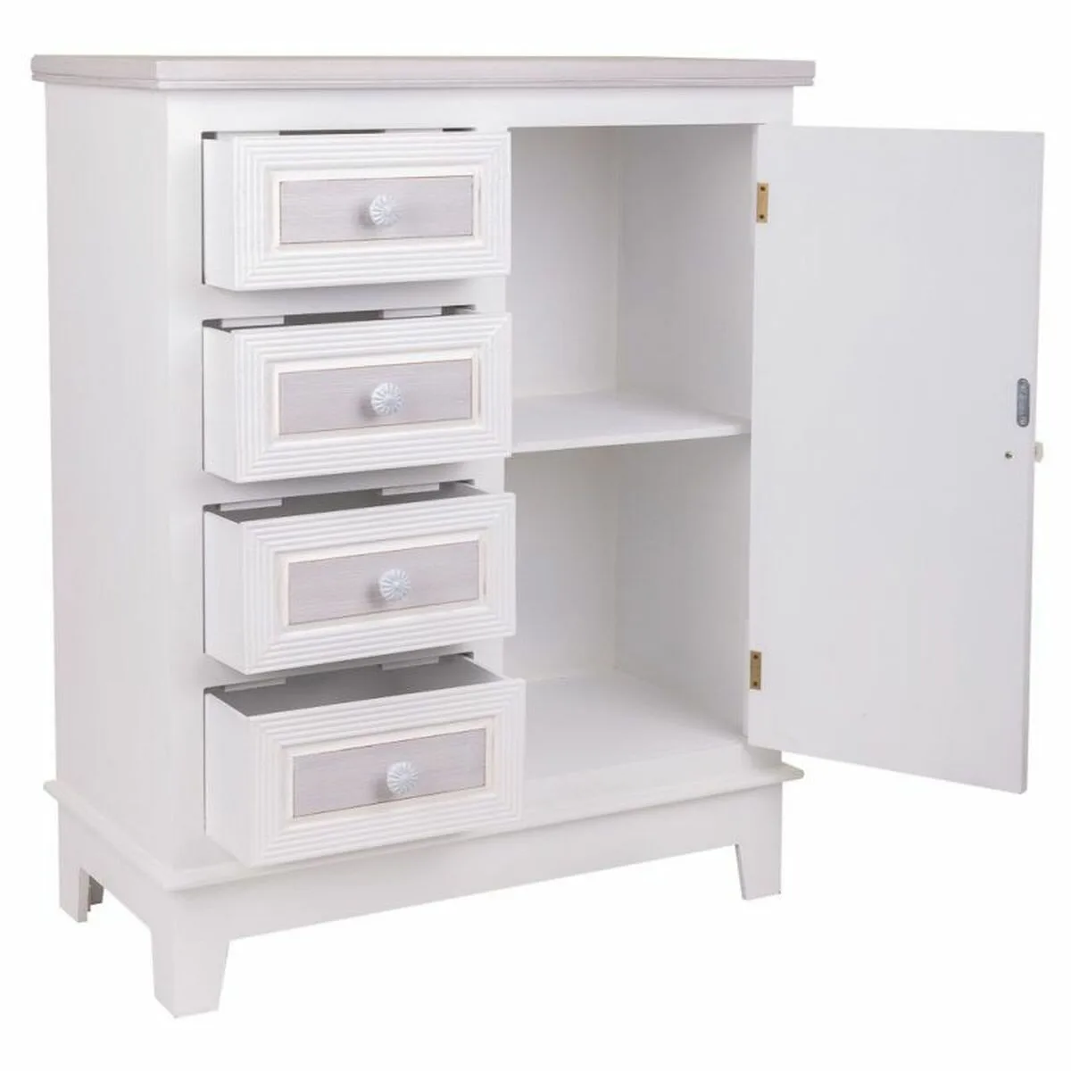 Meuble d entree avec tiroirs alexandra house living blanc 32 x 84 x 66 cm d163160647. Diaytar Mode : Où l'élégance rencontre l'originalité pour un style unique.