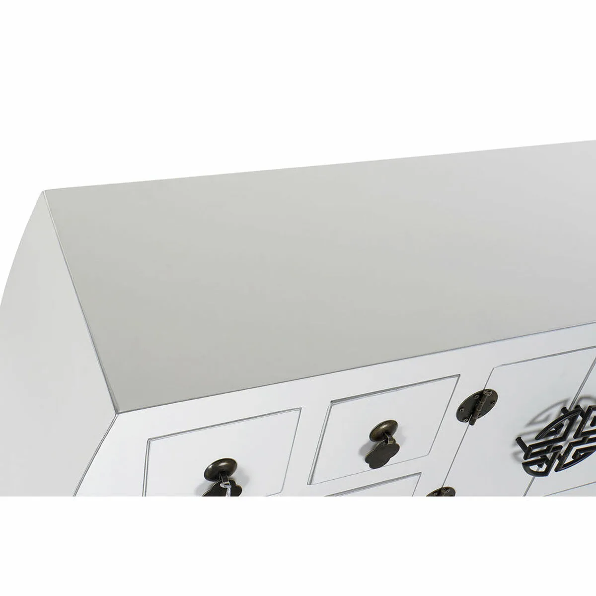 Meuble d entree dkd home decor blanc argente 98 x 26 x 80 cm s302211584. L'excellence à portée de clic avec la boutique en ligne Diaytar.