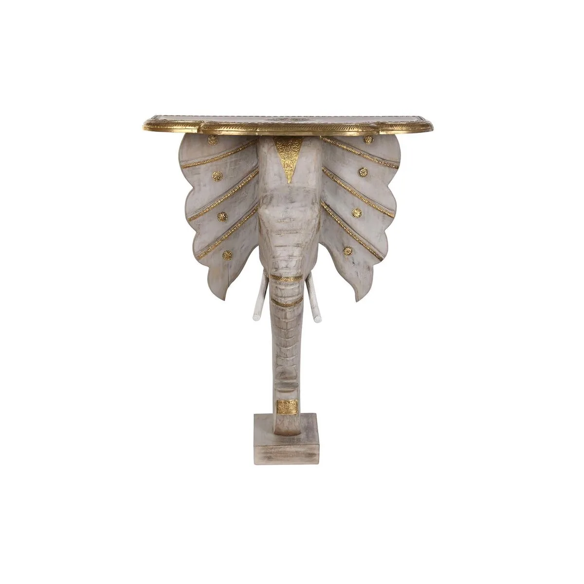 Meuble d entree dkd home decor blanc gris dore 80 x 30 x 96 cm elephant s304038980. Diaytar défend une idée forte : le shopping en ligne doit être une aventure qui éveille la curiosité et comble les besoins