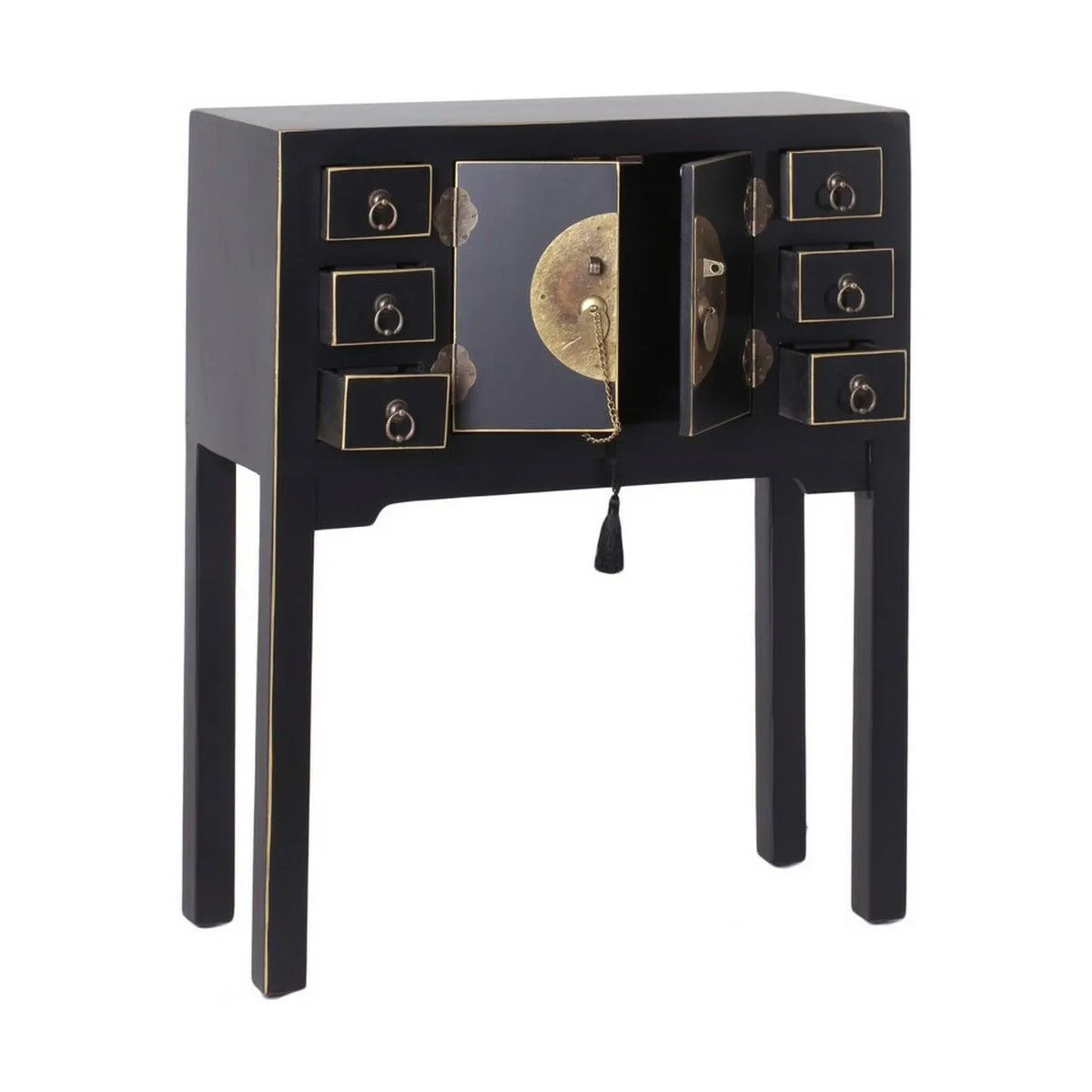 Meuble d entree oriente noir dore 63 x 26 x 80 cm s880000852. Diaytar, le trait d'union entre vos besoins pratiques et vos aspirations esthétiques, à travers une offre généraliste pointue