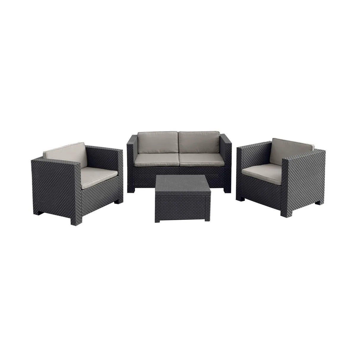 Meubles de jardin sp berner diva tropea anthracite gris fonce 4 pieces s790851017. Pour vous, nous avons créé Diaytar : l'antidote à la monotonie shopping, une injection régulière de produits novateurs.