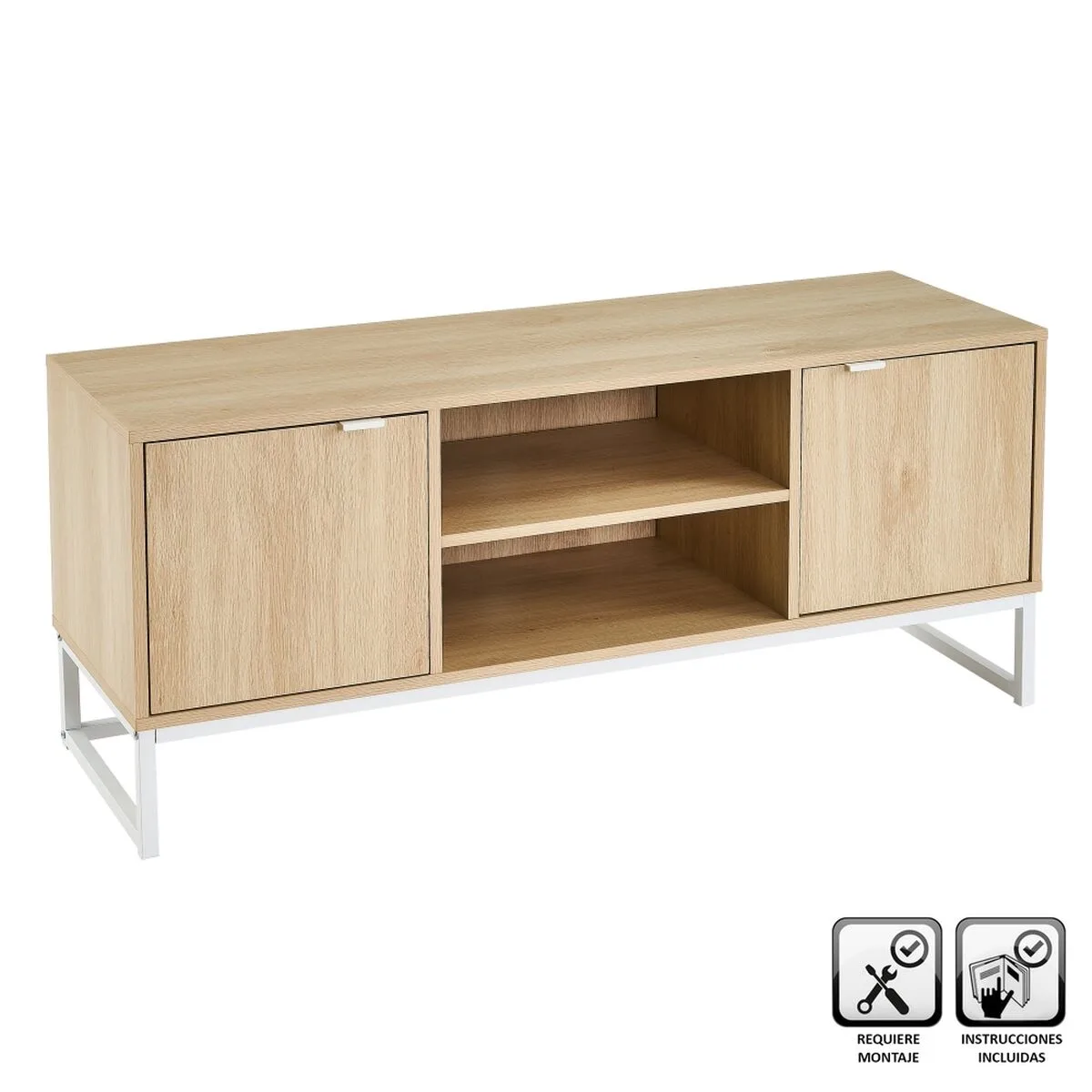 Meubles de television blanc naturel 120 x 39 x 52 5 cm s880757694. Diaytar c'est bien plus qu'une boutique en ligne : c'est un concept où chaque produit, de l'électronique à la décoration, raconte une histoire