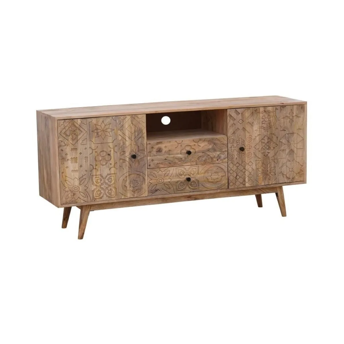 Meubles de television dkd home decor multicouleur naturel bois de manguier 155 x 40 x 70 cm s304053067. Diaytar, une vision du shopping en ligne où chaque catégorie de produits, de la high-tech au généraliste, est traitée avec excellence