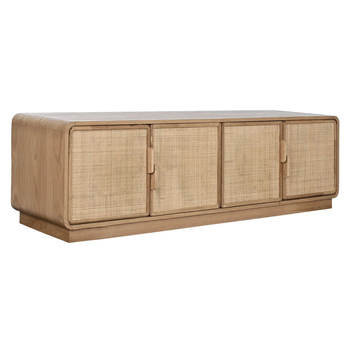 Meubles de television home esprit naturel rotin chene 157 x 40 x 46 cm s305664887. Bienvenue dans l'ère du shopping conscient. Diaytar privilégie des produits avec une éthique et un impact positif.
