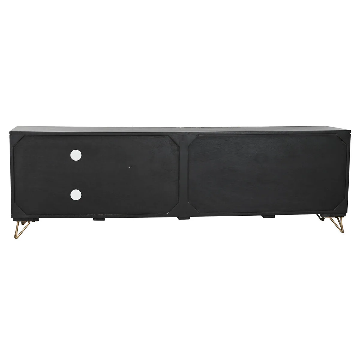 Meubles de television home esprit noir metal bois de manguier 160 x 40 x 50 cm s305738614. Diaytar s'adresse aux esprits modernes en quête de produits qui allient performance technologique et design épuré