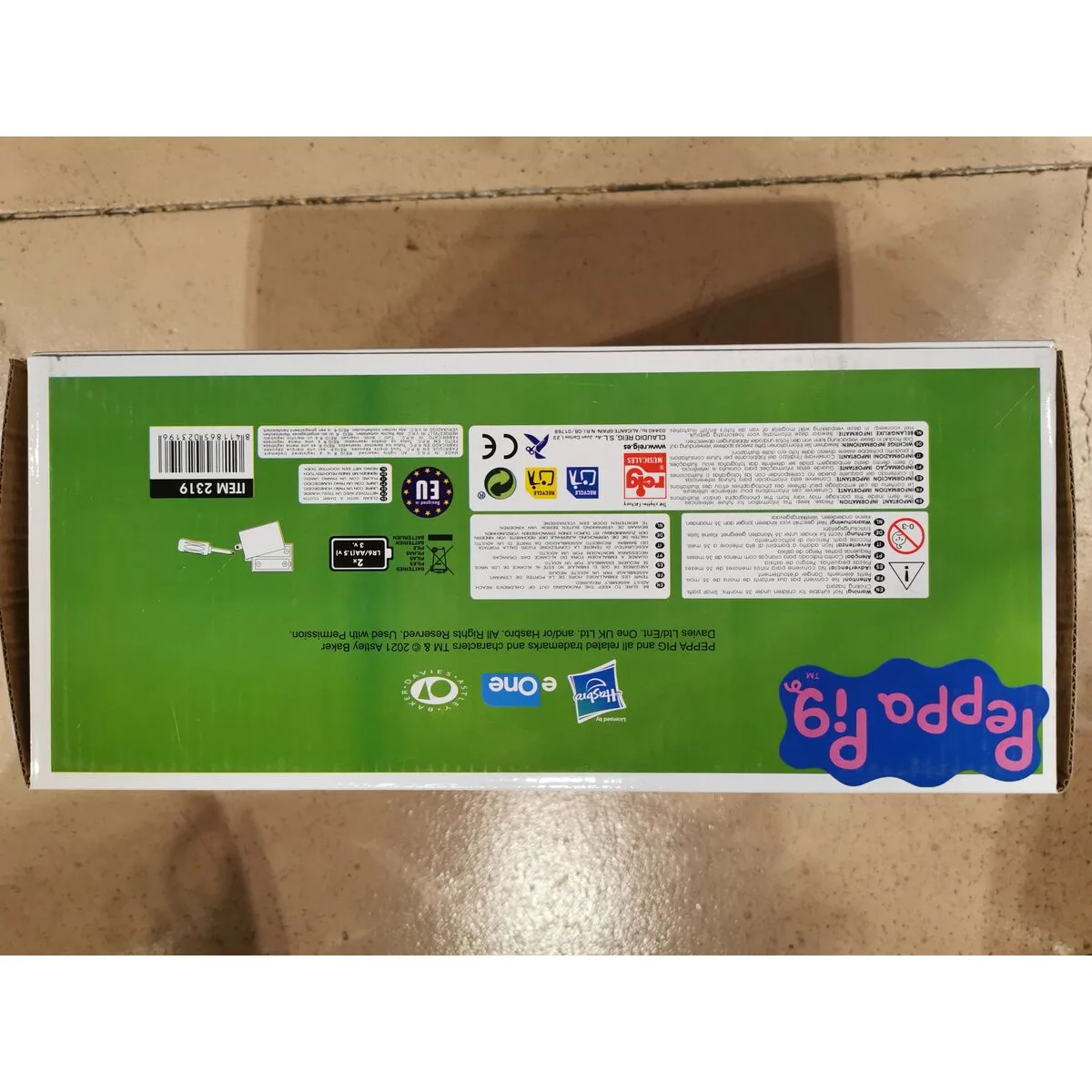 Microphone peppa pig 5278 23 cm portable s241350877. Bienvenue dans l'écosystème Diaytar, où chaque produit a été pensé pour s'intégrer parfaitement dans votre vie moderne