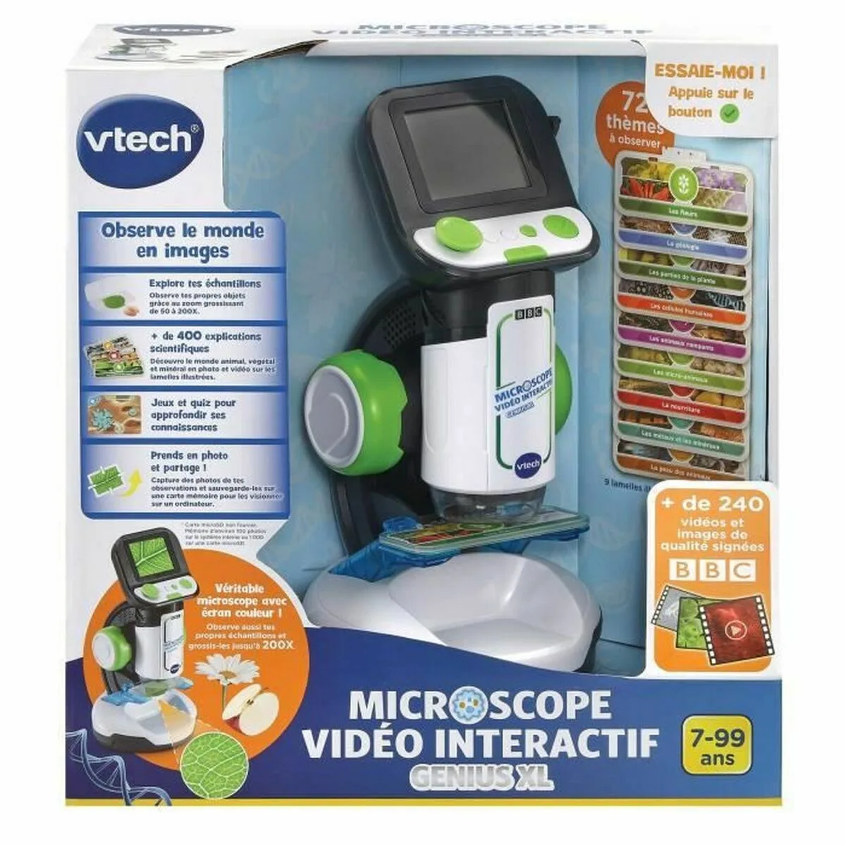 Microscope vtech genius xl video s080035050. Diaytar, c'est l'évidence : une plateforme simple, des produits beaux, une expérience fluide. Le trio gagnant.