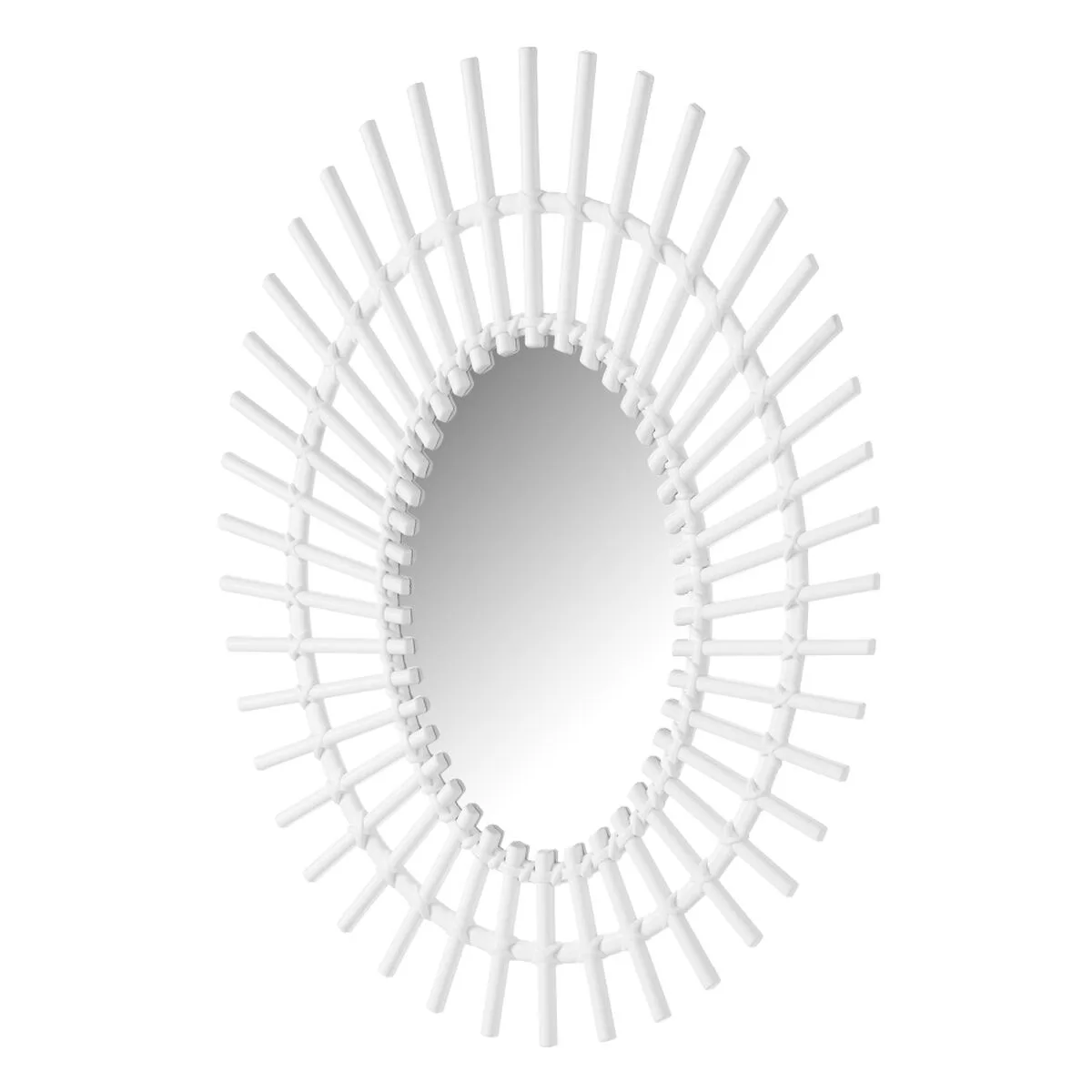 Miroir mural blanc 35 x 1 5 x 50 cm s880879659. Chez Diaytar, nous valorisons autant la fonction que la forme dans chaque produit que nous ajoutons à notre collection