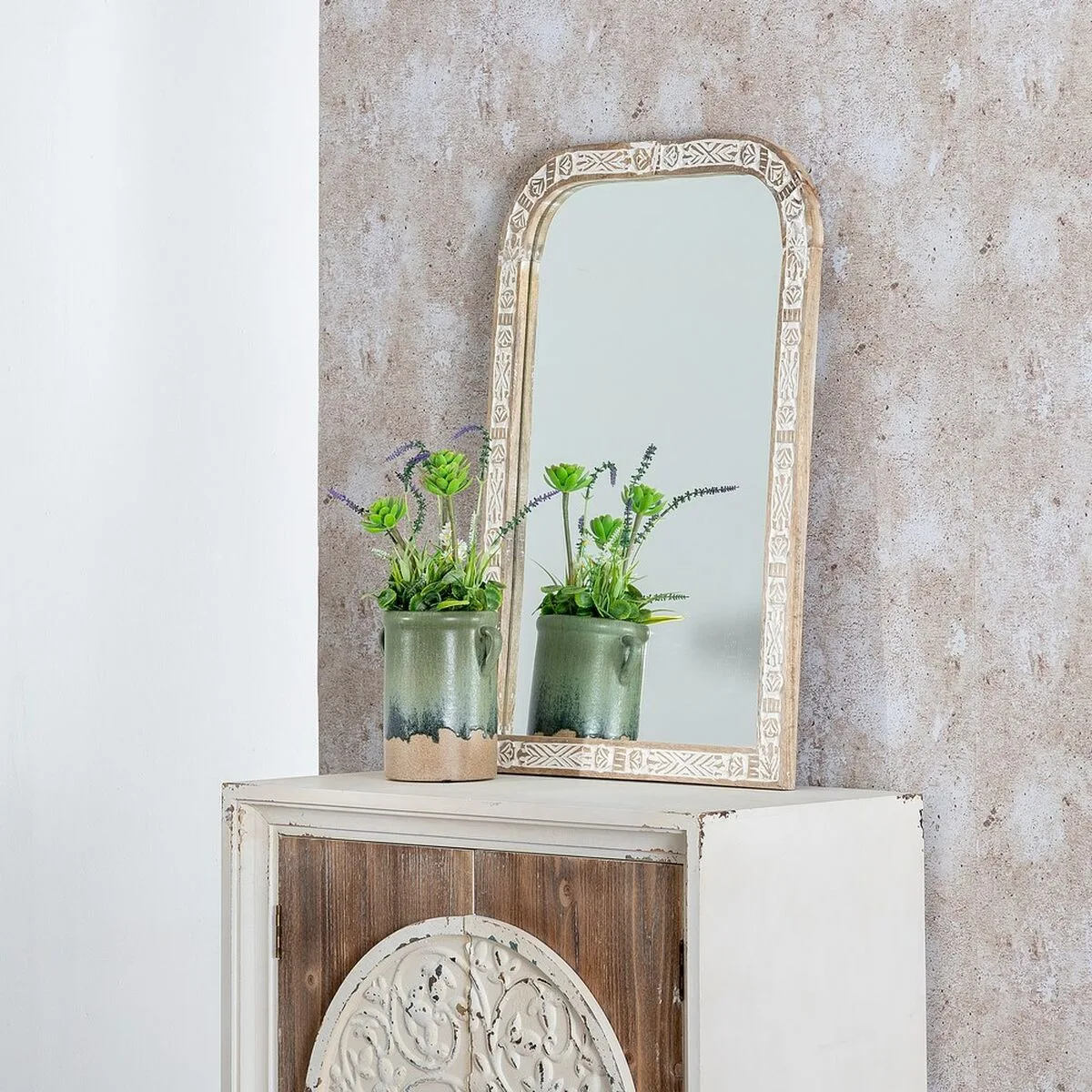 Miroir mural blanc 51 x 3 x 76 cm s880209542. Diaytar, c'est votre partenaire de confiance pour construire un quotidien plus fluide, plus beau, et plus inspirant.