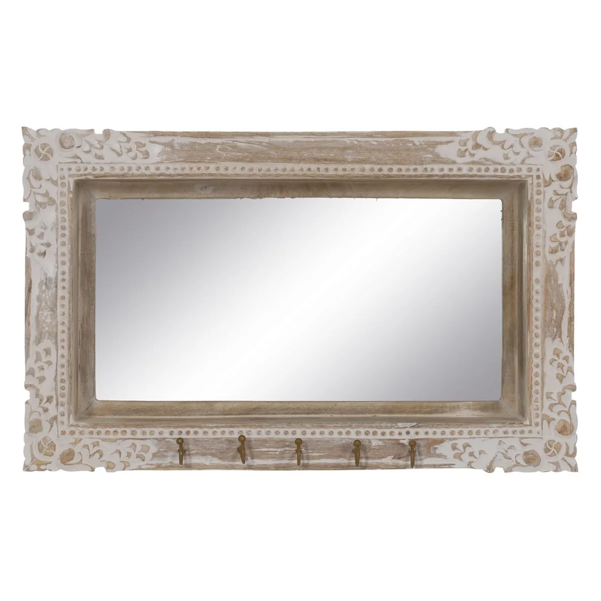 Miroir mural blanc beige vertical 61 x 10 79 x 38 cm s880573174. Diaytar cultive l'art du bien-être à travers ses produits soigneusement choisis.