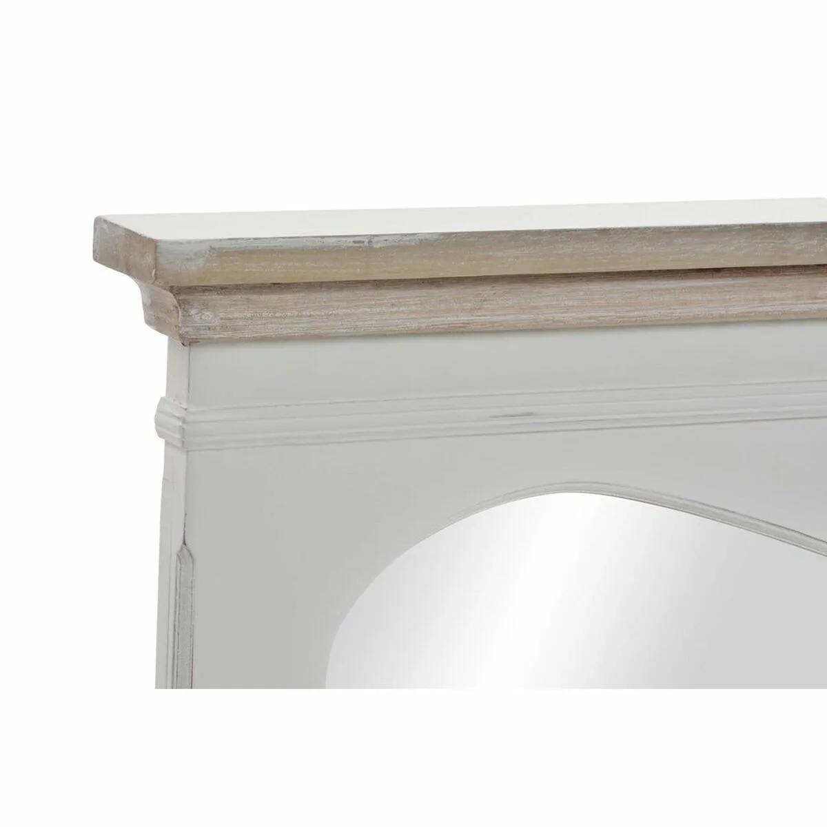 Miroir mural dkd home decor blanc naturel 105 x 64 x 4 5 cm s302194653. Notre équipe Diaytar est une bande de dénicheurs compulsifs, toujours en quête du produit qui provoquera l'étincelle dans votre regard.